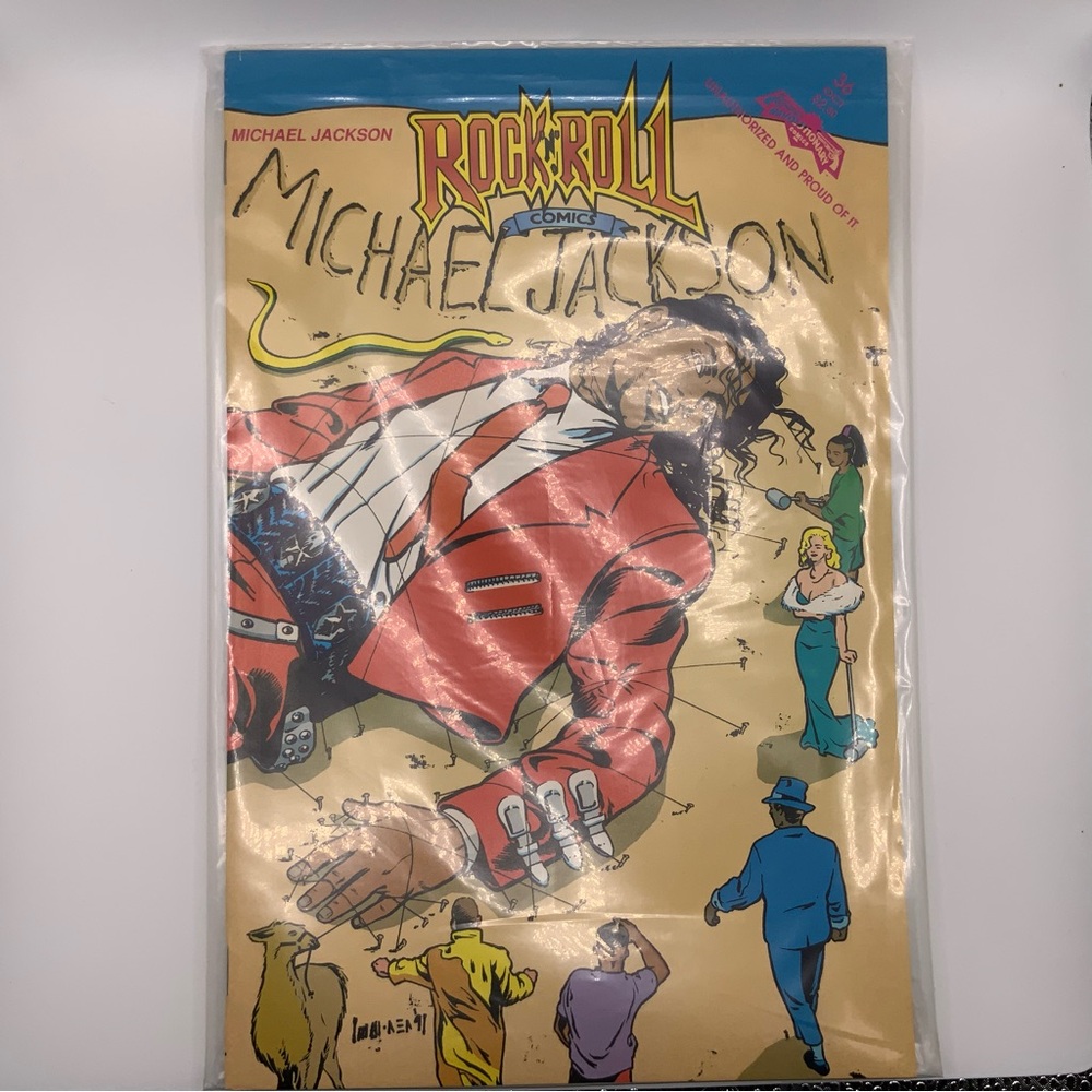 Vintage 1991 Rock N Roll Comics - Michael Jackson - Picture 3 of 6